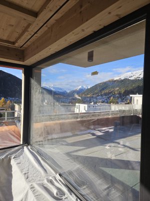 Fensterreinigung Vorher
